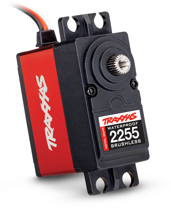 Servo Digital Traxxas 2255 - 400 Oz/in - À Prova D'Água - Para Carros 1/10 - Vermelho