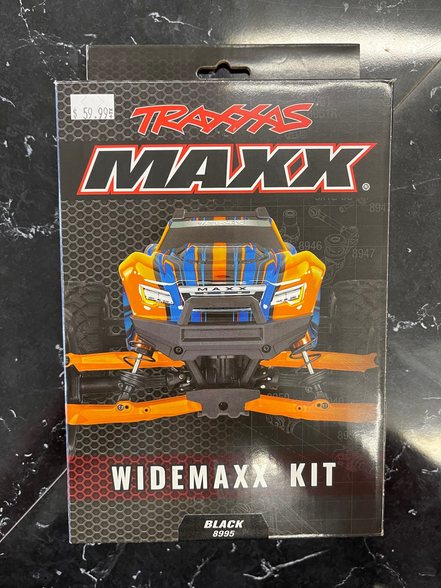 Traxxas 8995 8995X BLUE WideMaxx Maxx Suspension kit Wide Maxx 