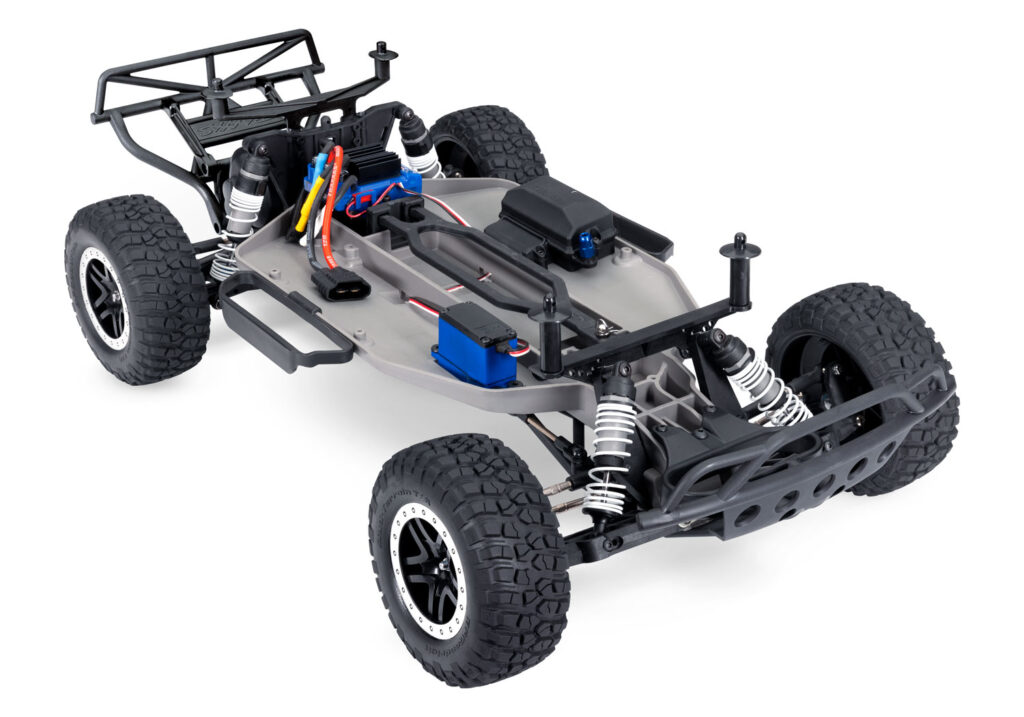 TRAXXAS SLASH 2WD VXL BRUSHLESS WITH MAGNUM 272R TRANSMISSION FOX ...