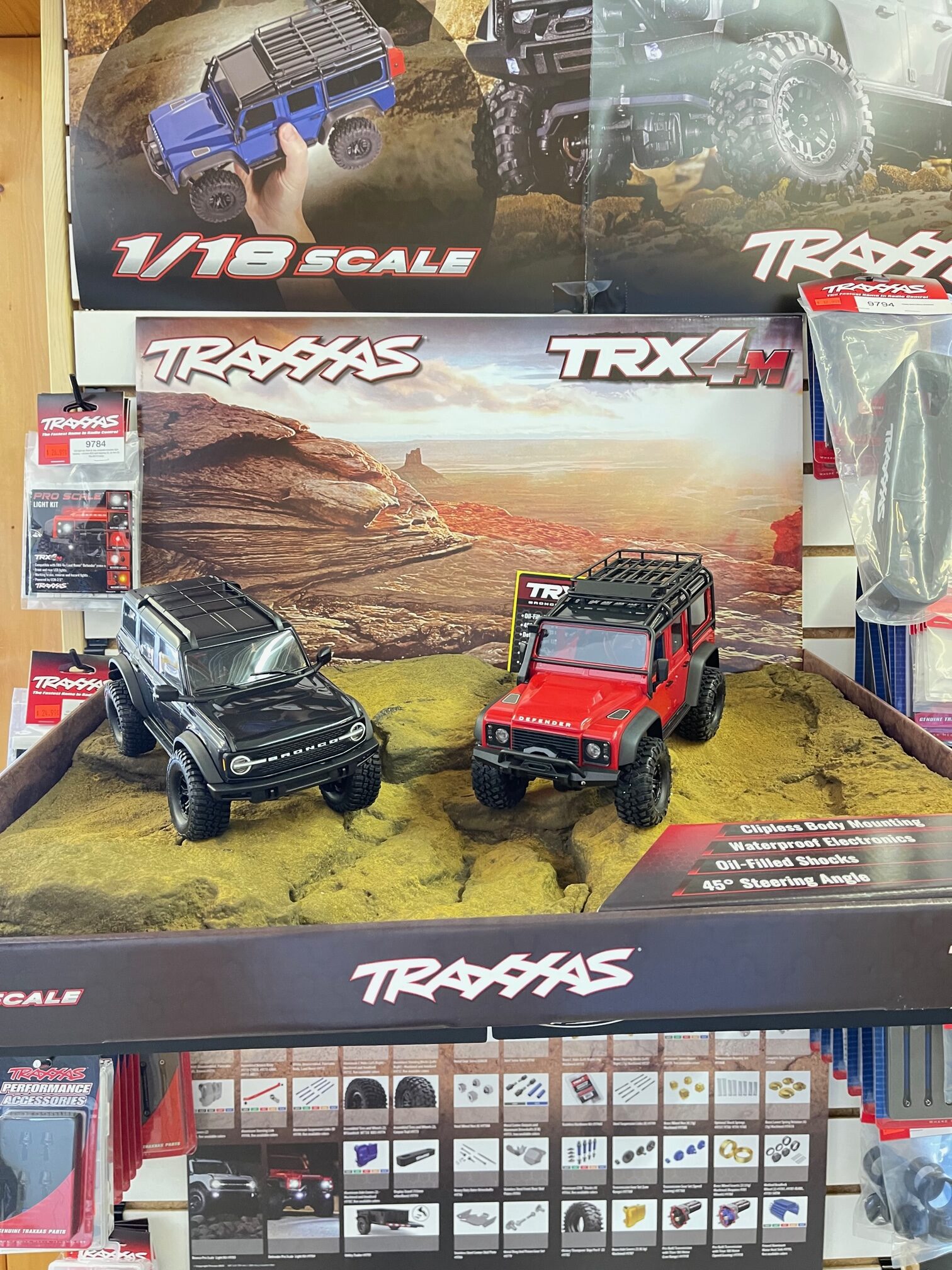 1/18 Ford Bronco TRX4M RTR Truck - Black — Adventure Hobbies & Toys