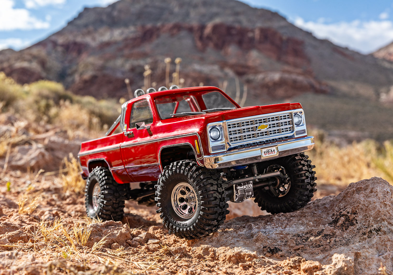 TRAXXAS TRX-4M HIGH TRAIL CHEVY K10 RED! BRAND NEW!