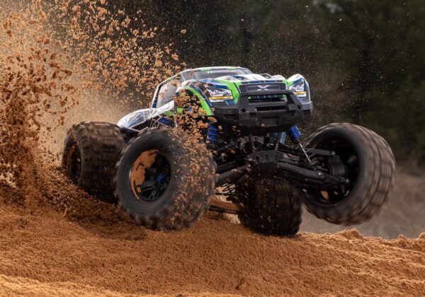 TRAXXAS X-MAXX 8S 4WD MONSTER TRUCK 8S WITH BELTED TIRES! *NEW* GREEN - Image 5