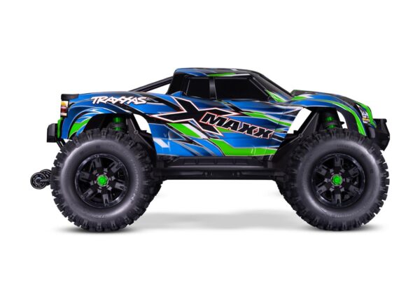 TRAXXAS X-MAXX 8S 4WD MONSTER TRUCK 8S WITH BELTED TIRES! *NEW* GREEN - Image 3