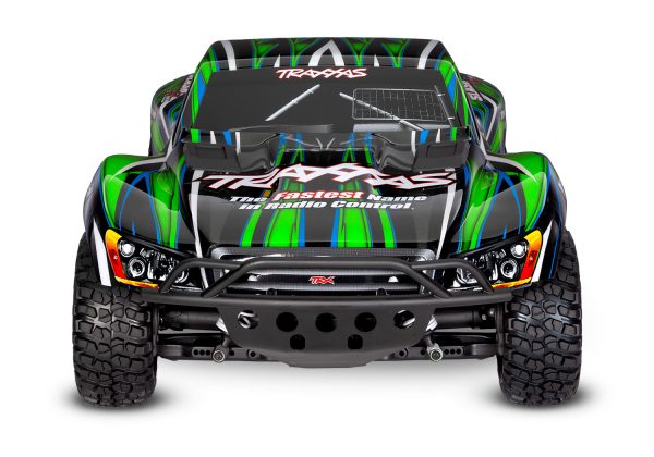 TRAXXAS 1/10TH SLASH VXL 4X4 SHORT COURSE TRUCK HEAVY DUTY  NEW* GREEN - Image 4