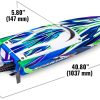 TRAXXAS Spartan SR 36" Boat SELF RIGHTING GREEN NEW! - Image 2