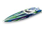 TRAXXAS Spartan SR 36" Boat SELF RIGHTING GREEN NEW!