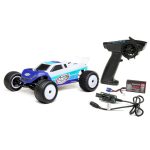 1/18 Losi Mini-T 2.0 2S 2WD RTR Brushless Stadium Truck (Battery & Charger included) Blue New!