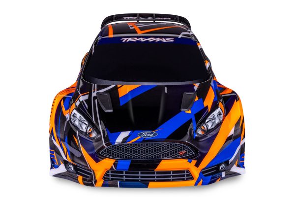 TRAXXAS 1/10TH Ford Fiesta ST Rally VXL 3x 4x4 ORANGE! - Image 2