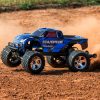 TRAXXAS 1/10TH STAMPEDE 2WD BRUSHED MONSTER TRUCK BLUE RTR WITH BATTERY AND CHARGER! - Image 5