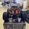 TRAXXAS 1/6TH SCALE XMAXX 8S 4WD MONSTER TRUCK ORANGE! WITH BELTED TIRES! - Image 4