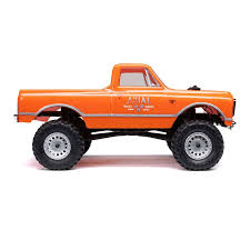 1/24 Axial SCX24 1967 Chevrolet C10 4X4 RTR Brushed Rock Crawler (Battery & Charger Included), Orange - Image 2