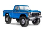 Traxxas TRX-4 1979 Ford F-150 Ranger XLT 4WD RTR Rock Crawler Trail Truck with Clipless Body blue Brand New!