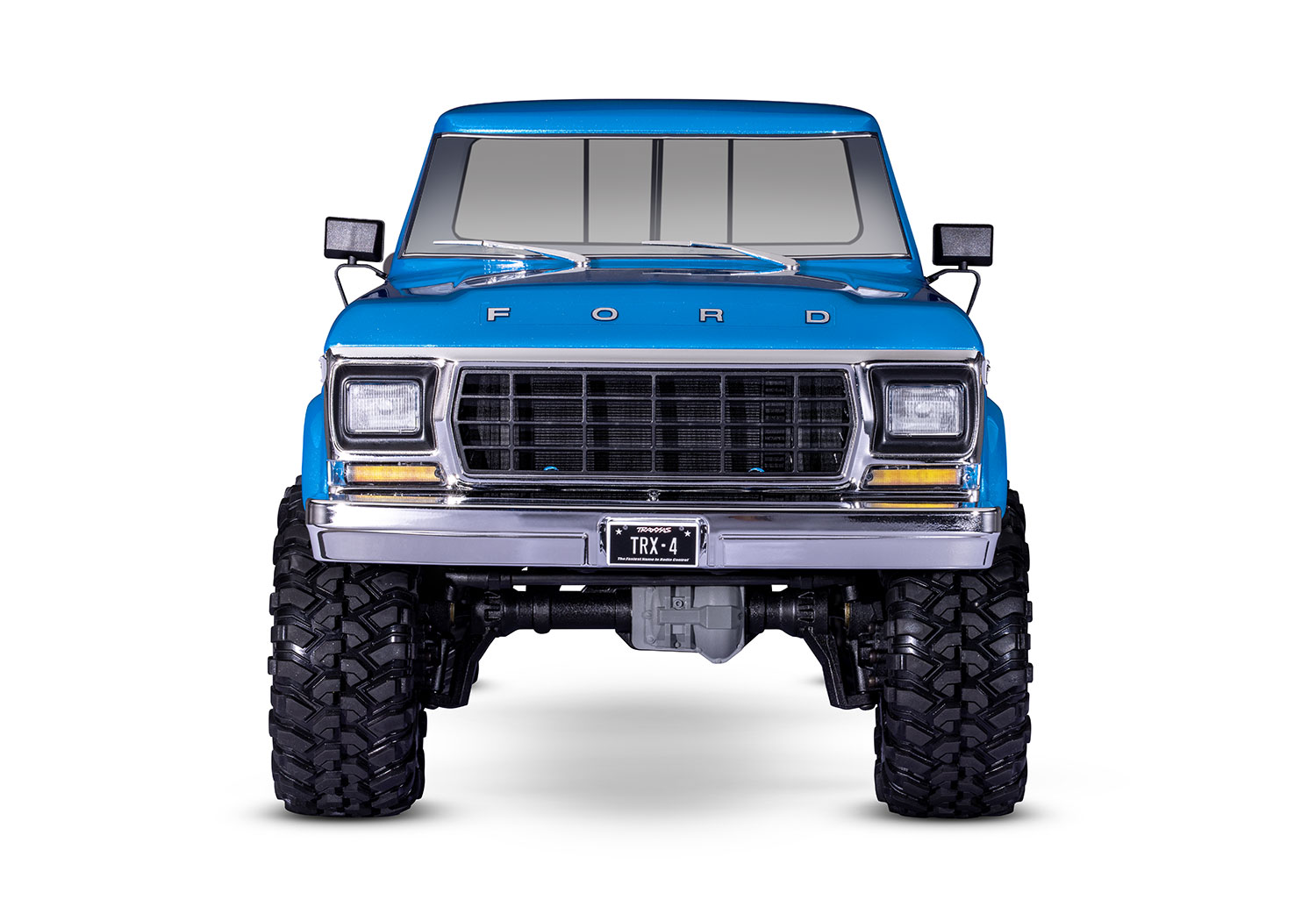 Traxxas TRX-4 1979 Ford F-150 Ranger XLT 4WD RTR Rock Crawler Trail Truck with Clipless Body blue Brand New! - Image 2