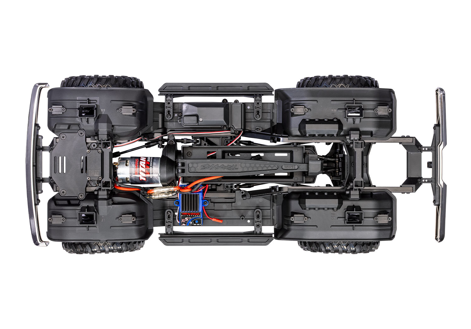 Traxxas TRX-4 1979 Ford F-150 Ranger XLT 4WD RTR Rock Crawler Trail Truck with Clipless Body blue Brand New! - Image 5