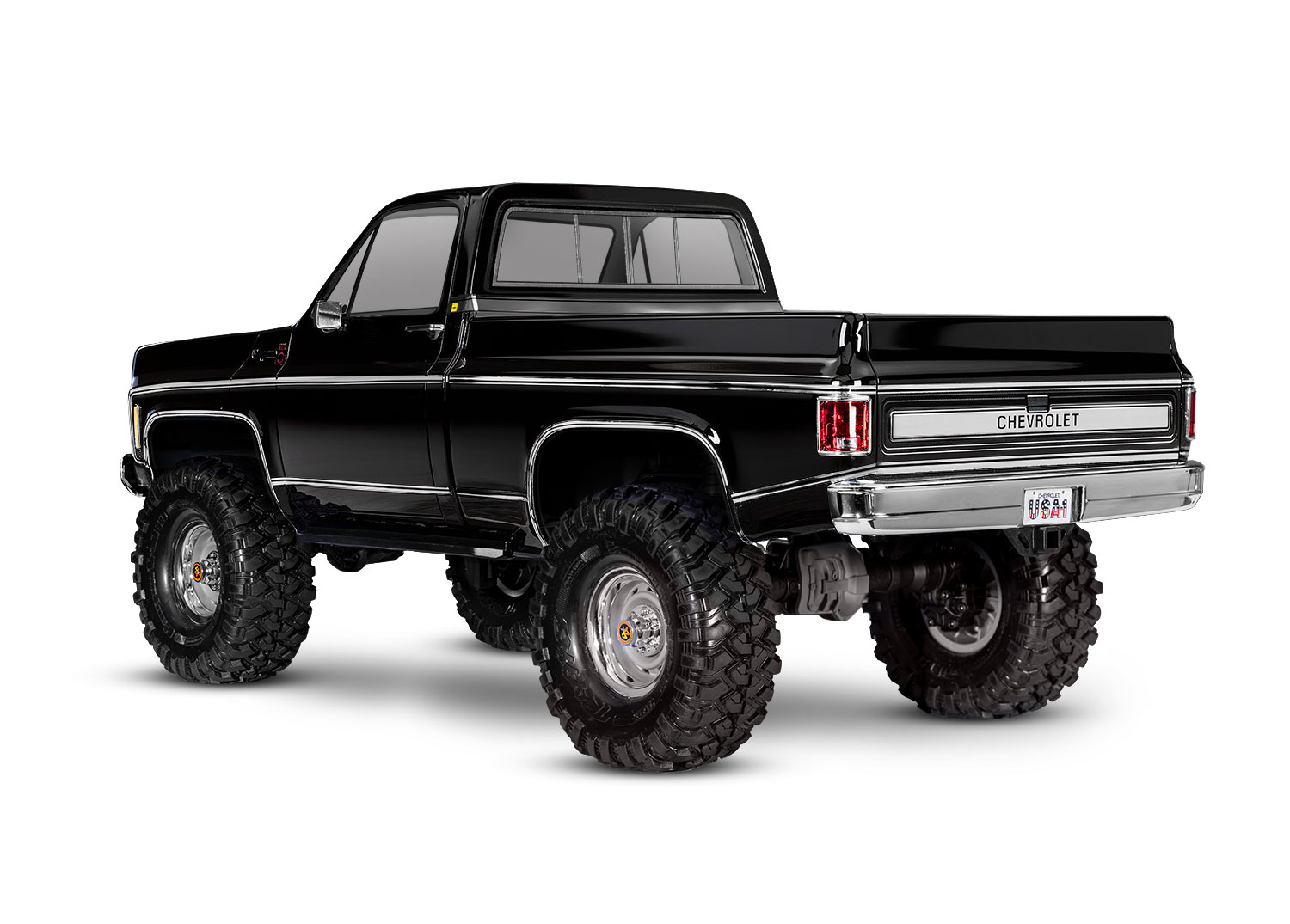 1/10TH TRAXXAS TRX-4 4WD Chevrolet K10 CRAWLER BLACK RTR BRAND NEW! - Image 2