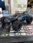 1/10TH TRAXXAS RUSTLER 4X4 VX3 BRUSHLESS BLUE STADIUM TRUCK-BLUE