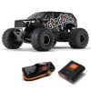 1/10 ARRMA GORGON 2wd monster truck! (Battery & Charger Included) RTA READY TO ASSEMBLE! BLACK!