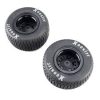 Losi Hoosier Tires, Medium, Mounted, Black, Left/Right (2): 22S DLM LOS-4237
