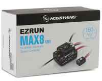 Hobbywing EZRun Max8 G2s 1/8 Waterproof Brushless ESC w/XT90 Plug - Image 2